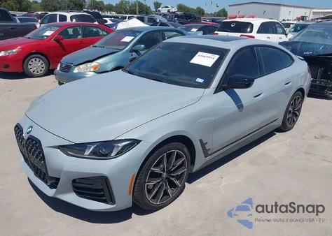 2025 BMW 4 Series Gran Coupe 430I из США, поврежденный, VIN WBA23FB03SFT74535